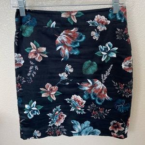 LOFT petite floral skirt - 00P